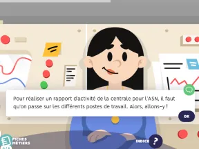 Excerpt from the "Objectif mégawatt" game